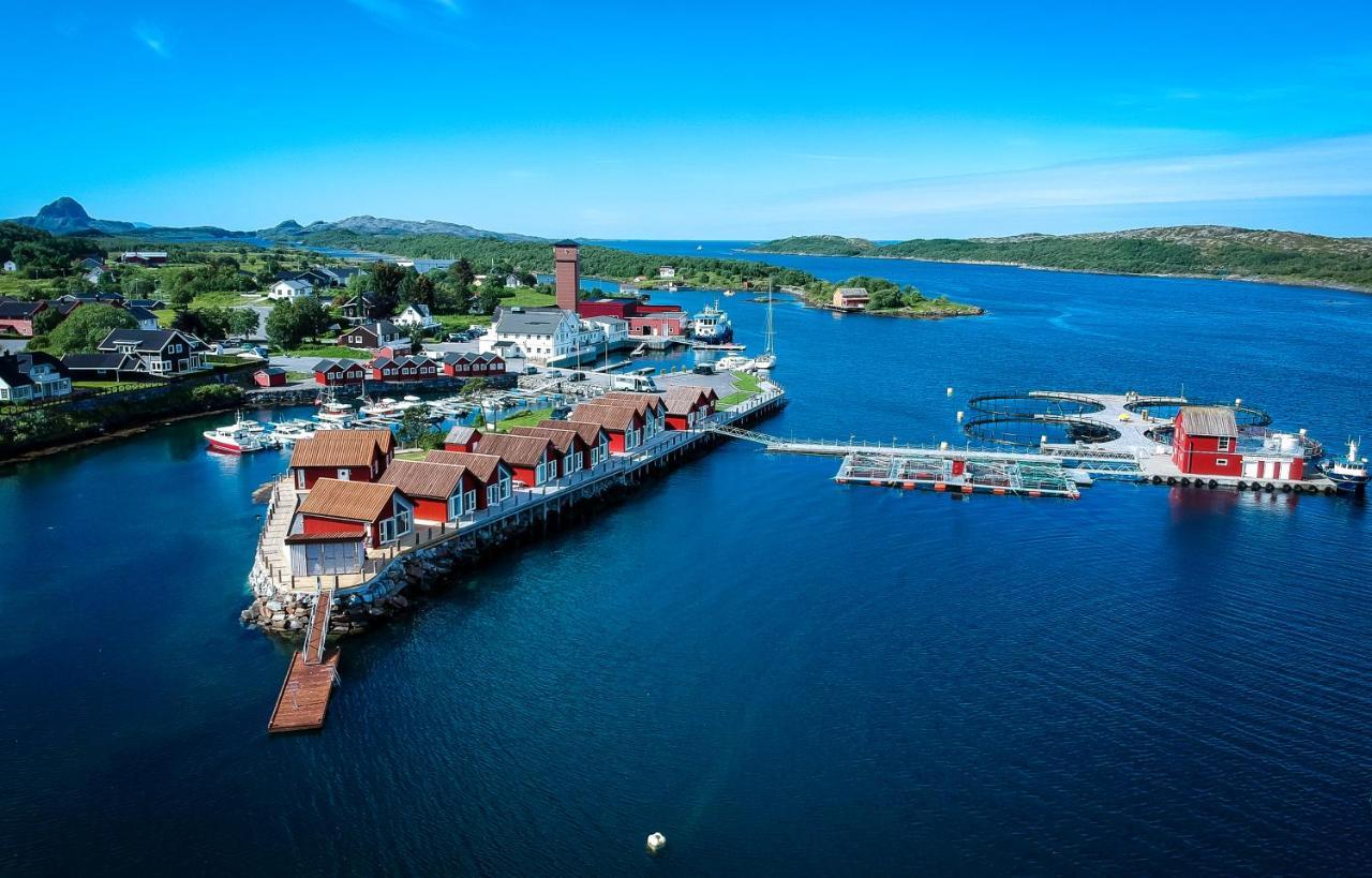 Norsk Havbrukssenter - Rorbuer Hotell Bronnoysund Eksteriør bilde